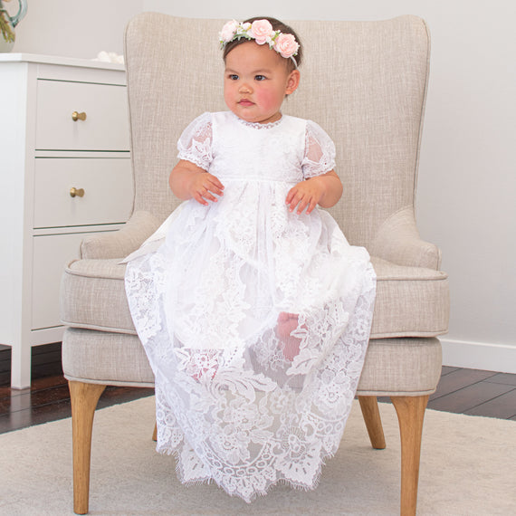 Girls Christening Gowns – Baby Beau and ...